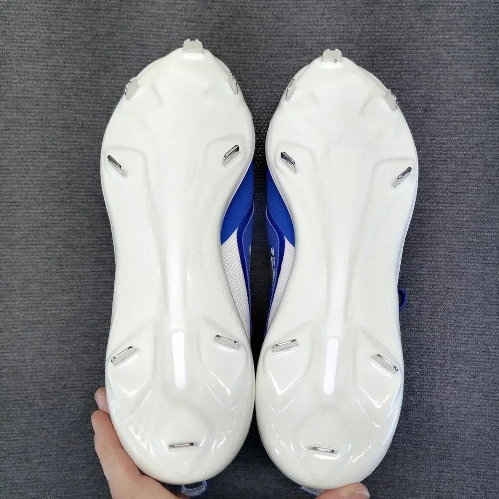 Adidas Icon 7 Mid Metal Baseball Cleats Mens 14 Blue White New No Box
